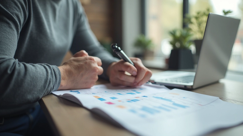 Анализ данных кампании с графиками и метриками на экране