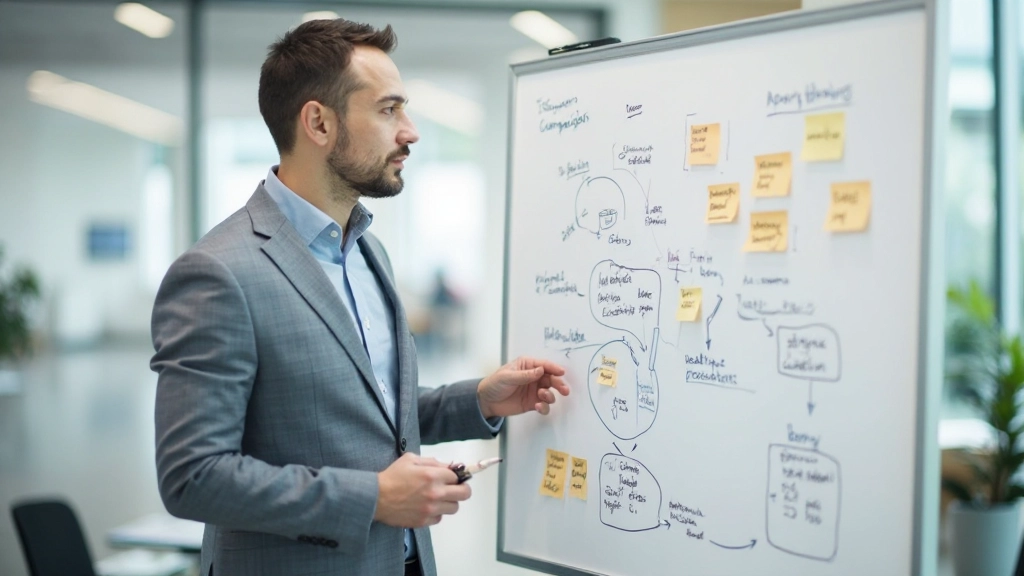 Специалист планирует структуру рекламной кампании